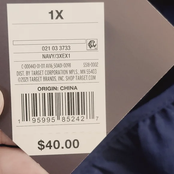 Ava & Viv Sleeveless Colorblock Tiered dress - Picture 11 of 12